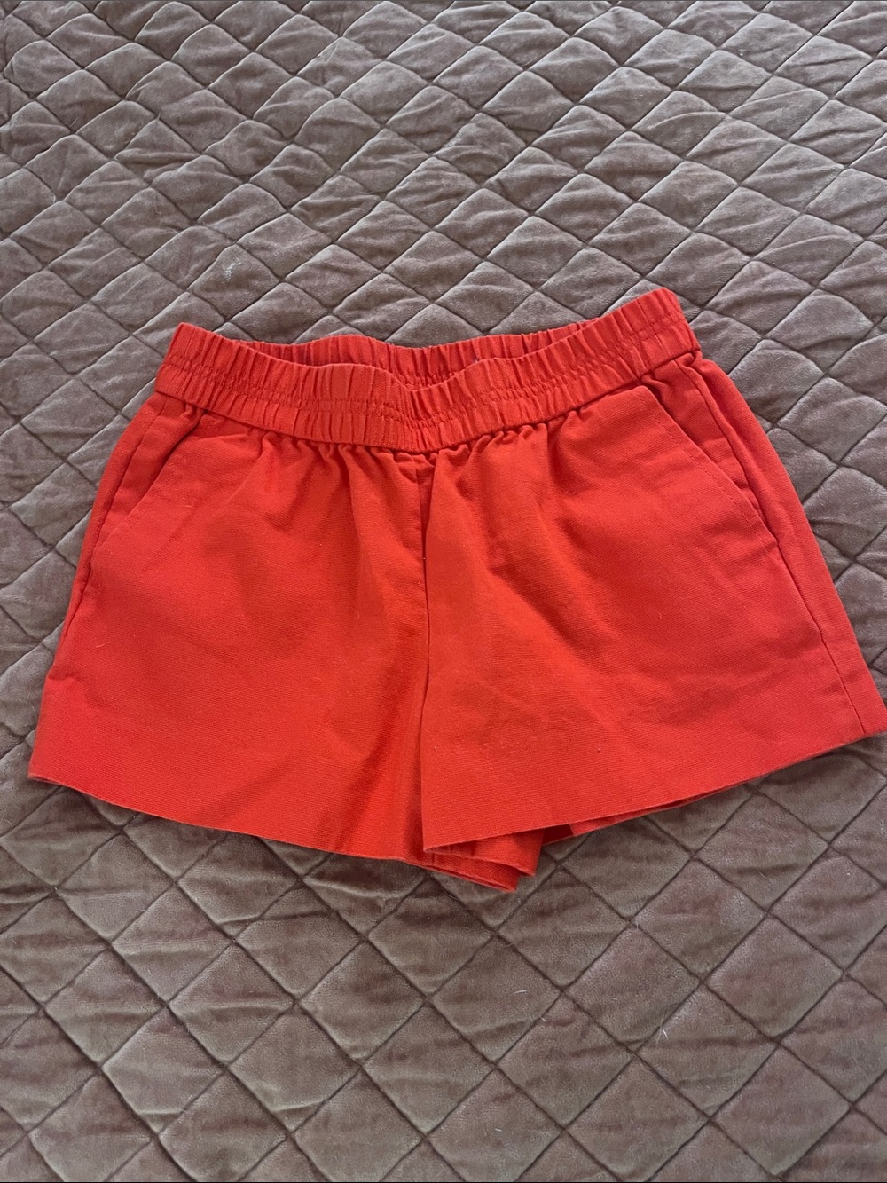J. Crew Bright Red Shorts - perfect for the 4th!
